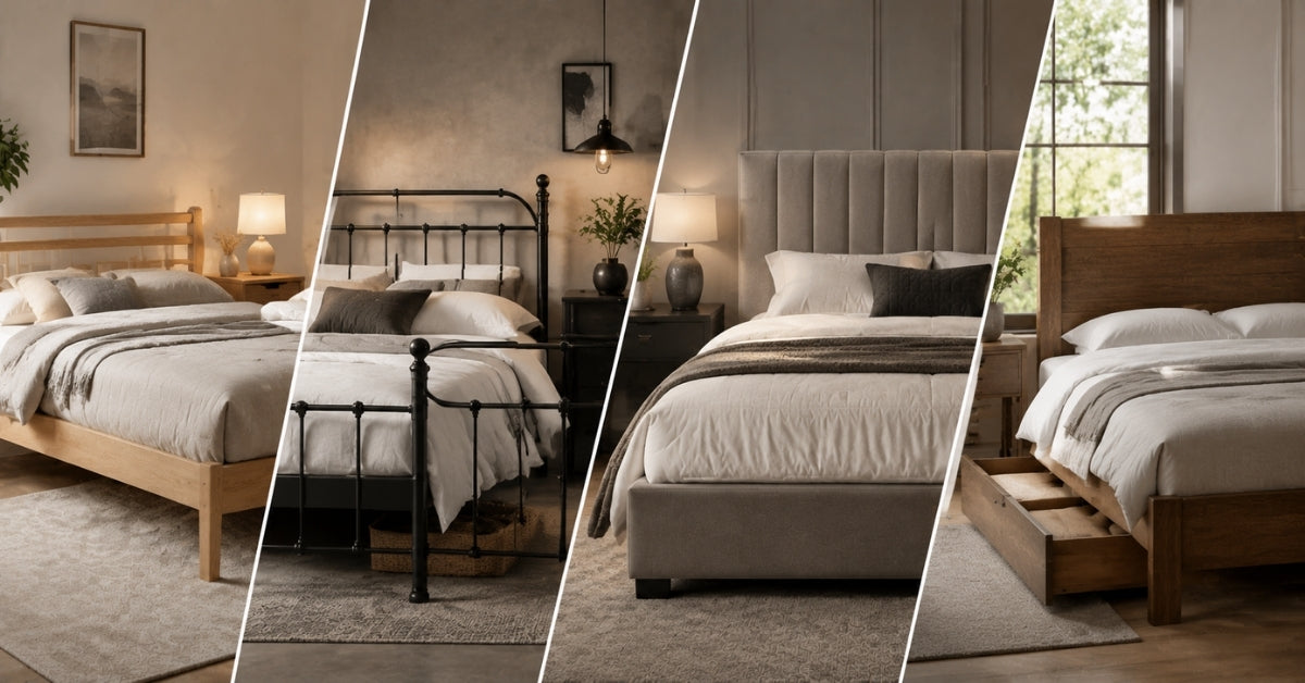 Bed Frame Materials Explained: Which Is Best for Your Bedroom?