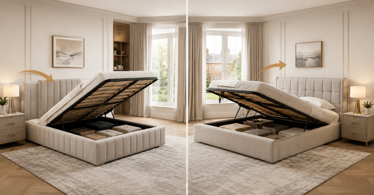 Side-Lift vs End-Lift Ottoman Beds: Which Opens Best in Your Bedroom?