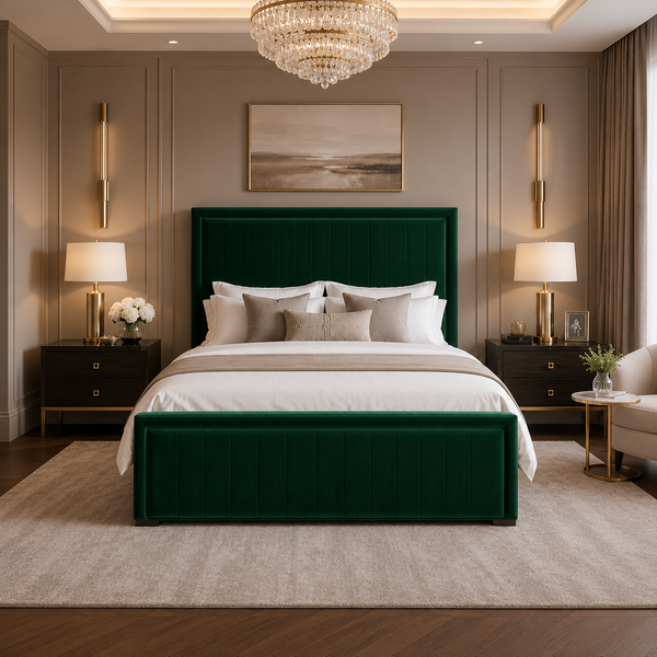 Alderley Cushion Upholstered Bed