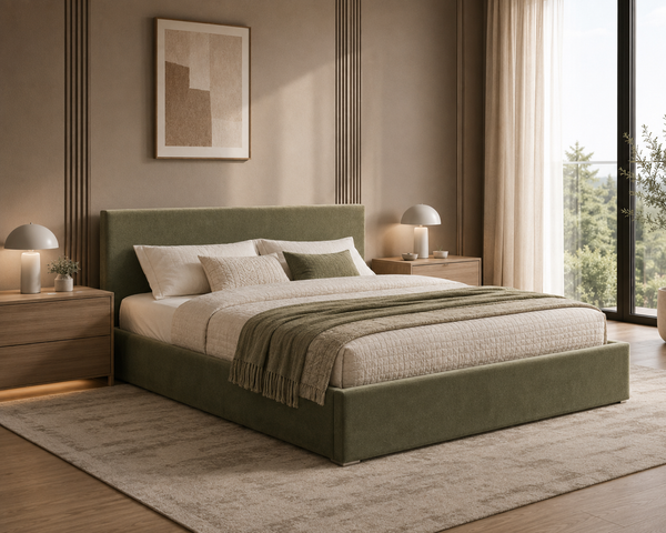 Foxbourne Upholstered Ottoman Bed