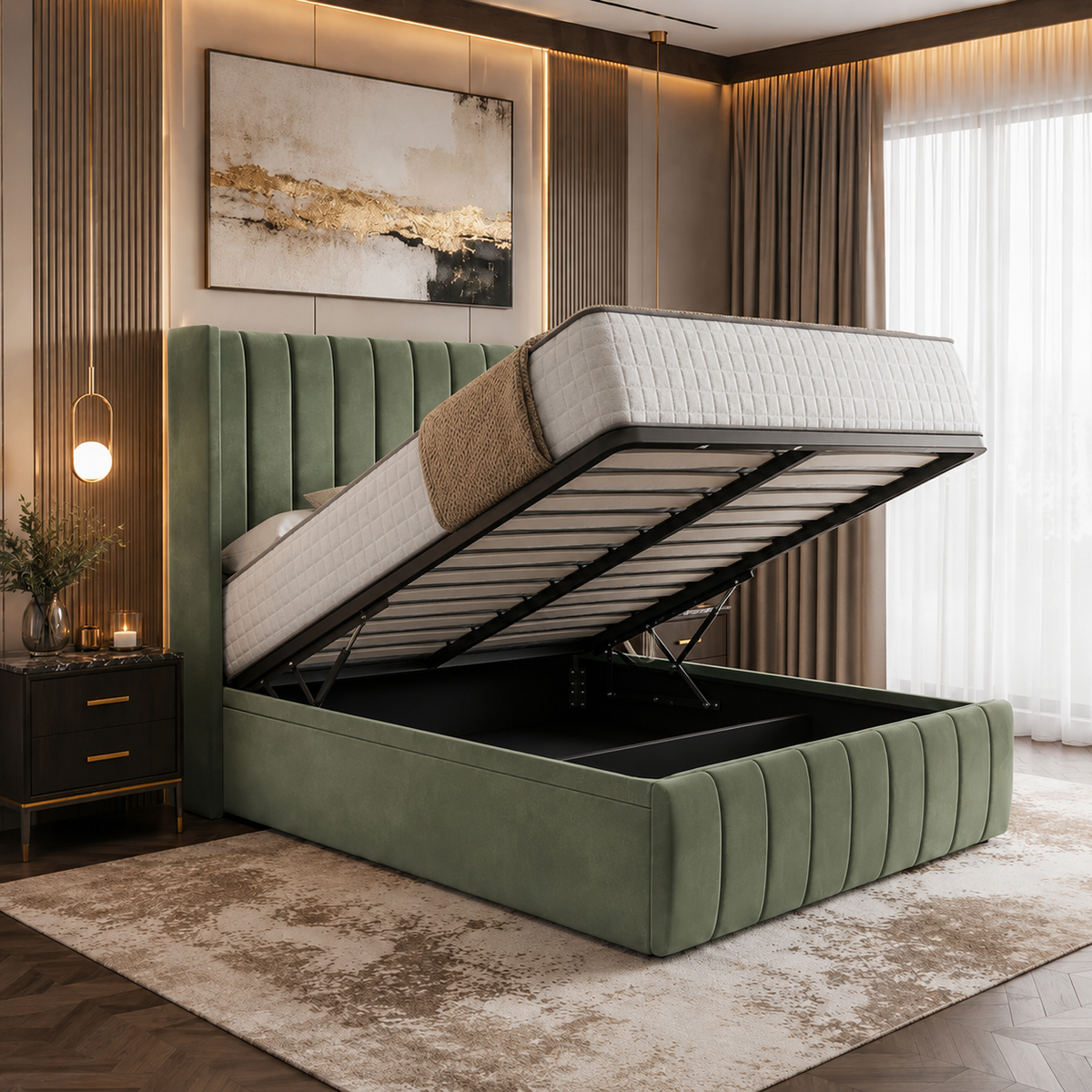 Linton Ottoman Divan Bed