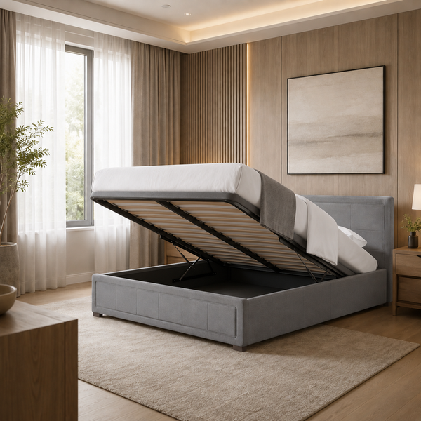 Hawkesmere Upholstered Ottoman Bed