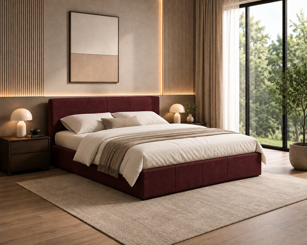 Penrose Upholstered Ottoman Bed
