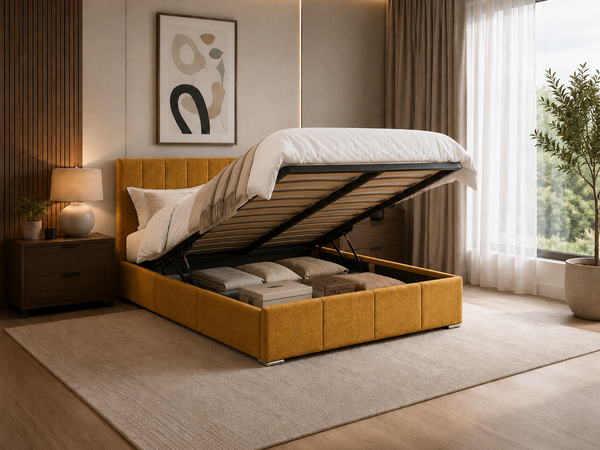 Everdon Upholstered Ottoman Bed