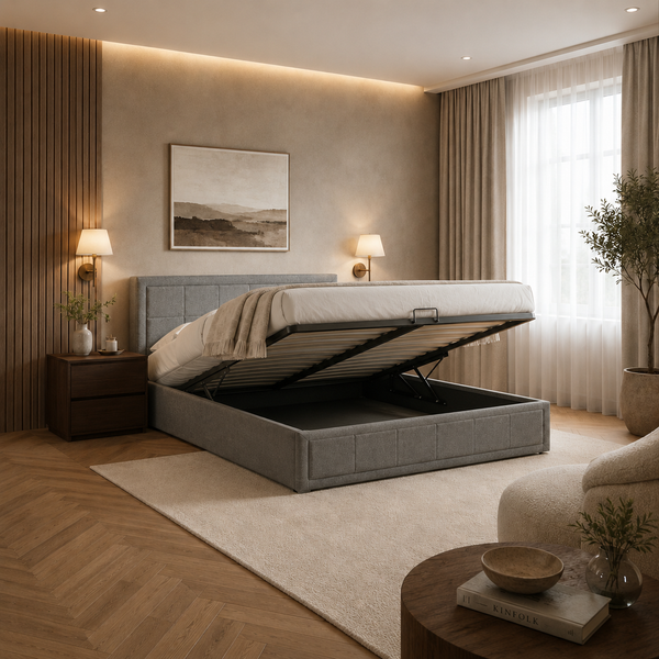 Briarwood Upholstered Ottoman Bed