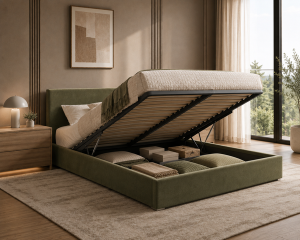Foxbourne Upholstered Ottoman Bed
