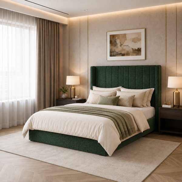 Cedarhurst Upholstered Ottoman Bed