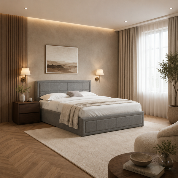 Briarwood Upholstered Ottoman Bed
