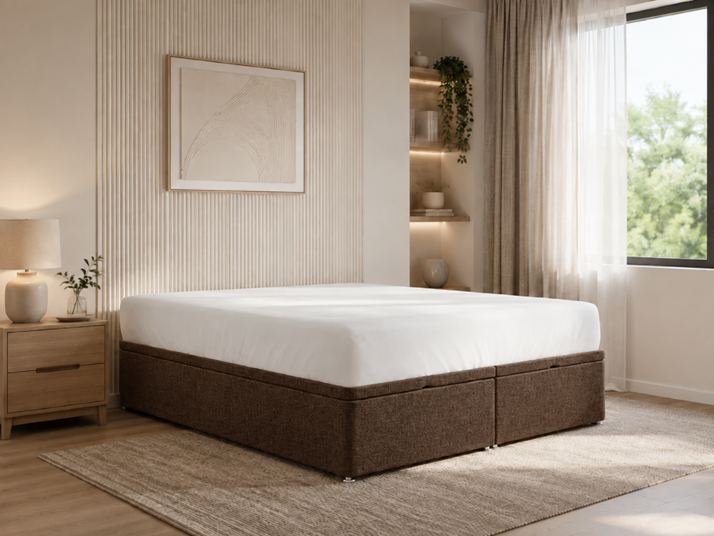 Dunleigh Luxe End-Lift Ottoman Base