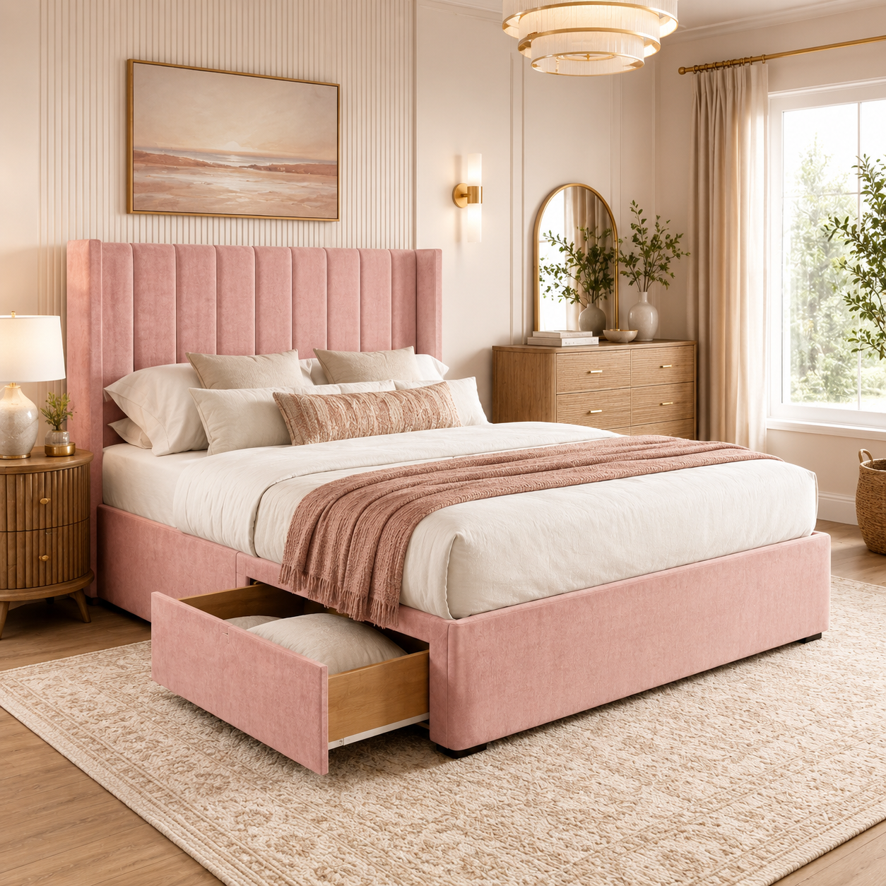 Oakwell Divan Bed with Drawer Storage