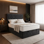 Elmsbury Lift-Up Ottoman Divan Bed