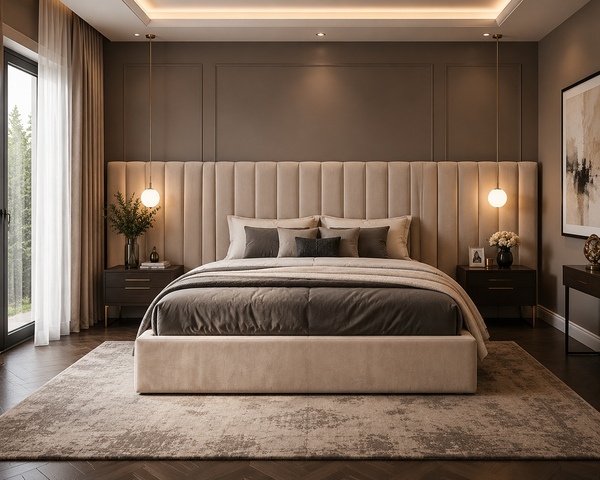 Elmsworth Upholstered Ottoman Bed