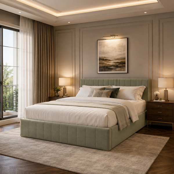 Radnor Luxe Upholstered Ottoman Bed