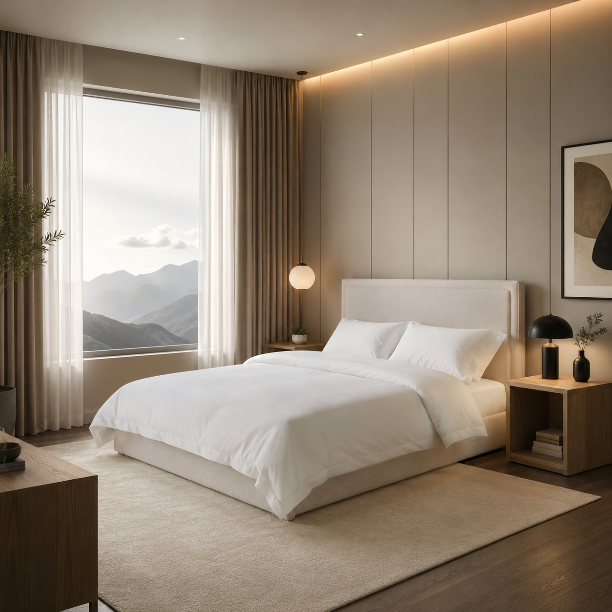 Westcombe Upholstered Ottoman Bed