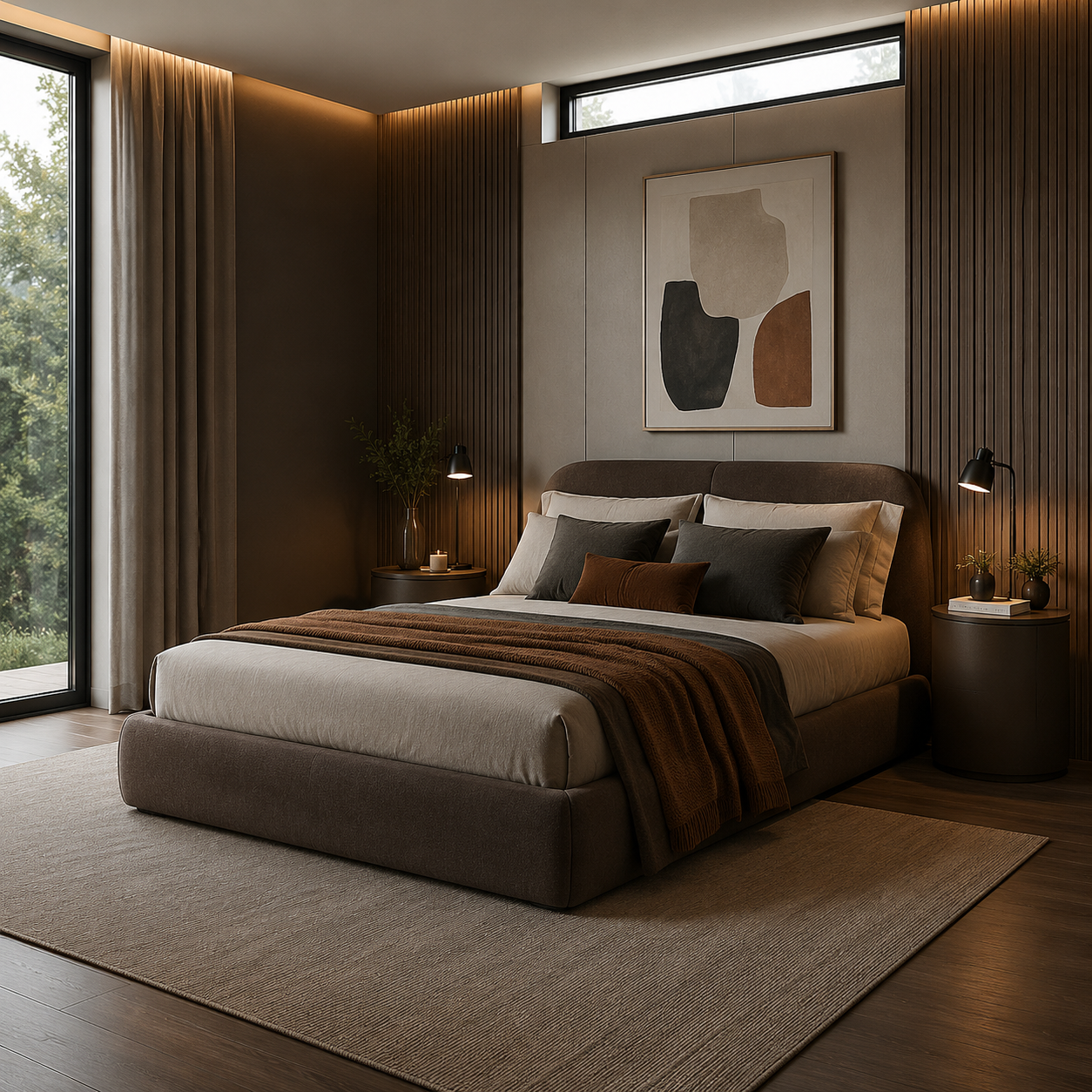 Yarrowdale Upholstered Ottoman Bed