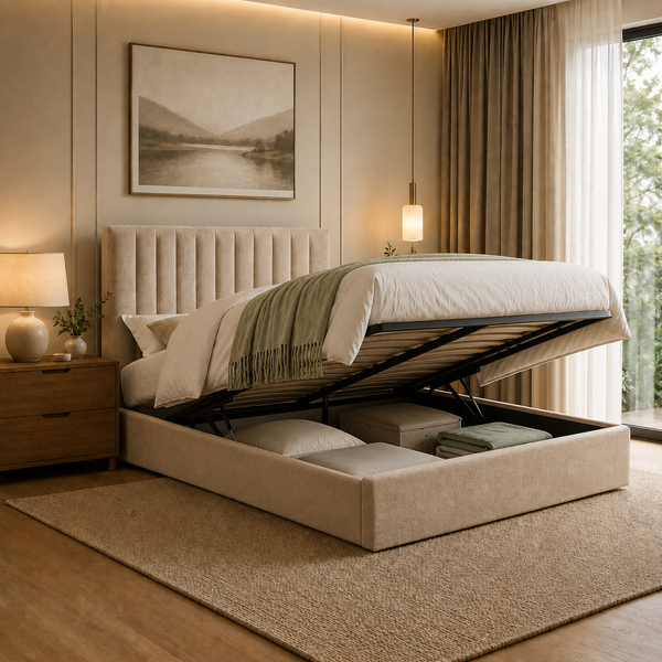 Brambleford Upholstered Ottoman Bed