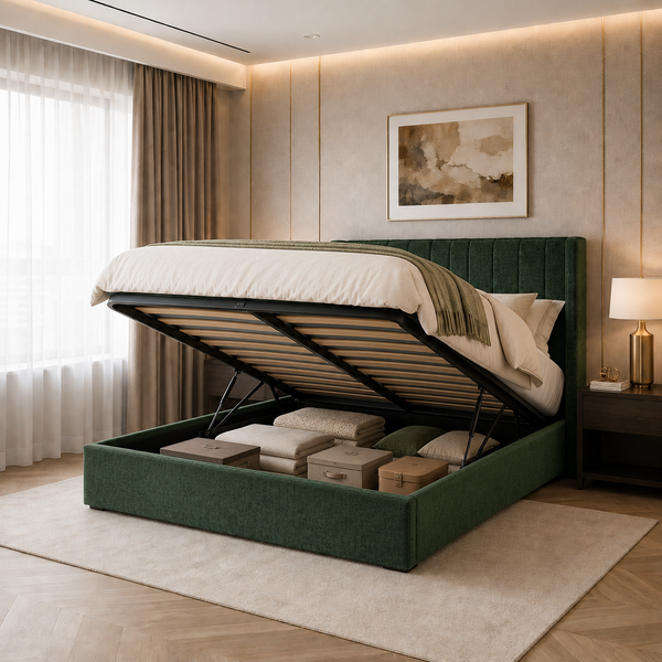 Cedarhurst Upholstered Ottoman Bed