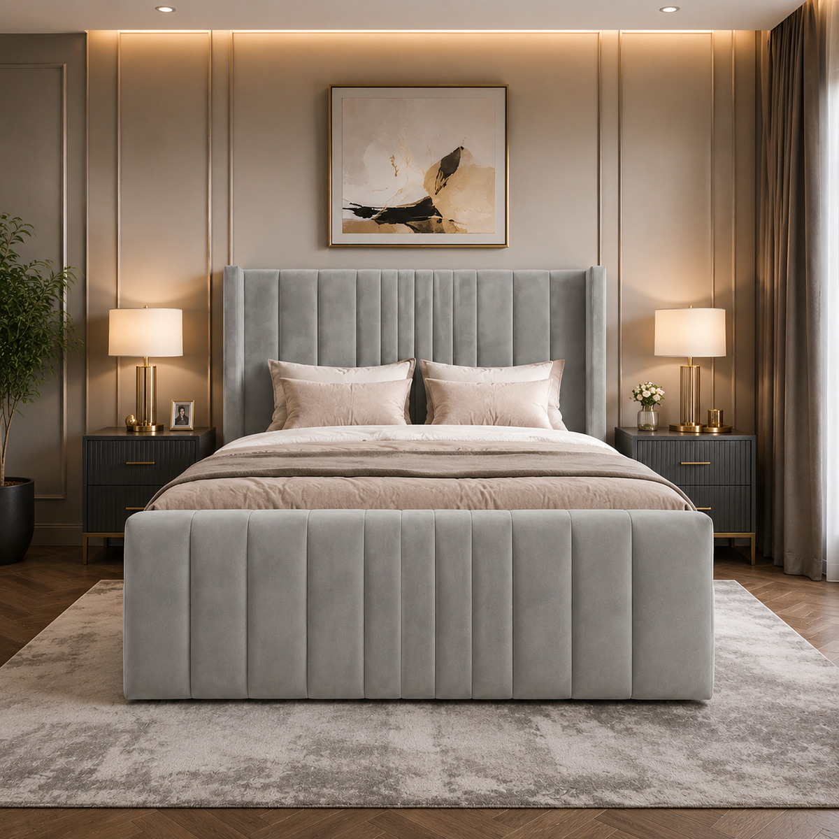 Aurelia Upholstered Bed