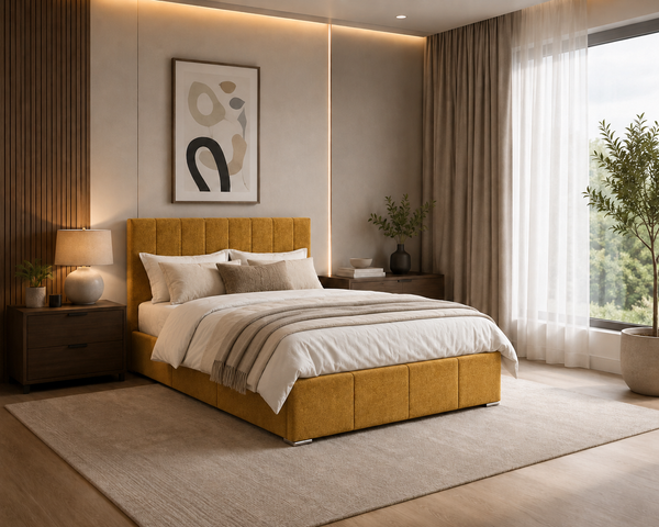 Everdon Upholstered Ottoman Bed